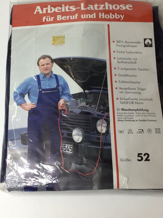 Arbeits-Latzhose Gr. 52