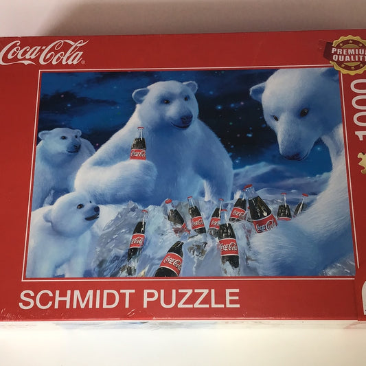 Puzzle Schmidt Coca-Cola Polarbären