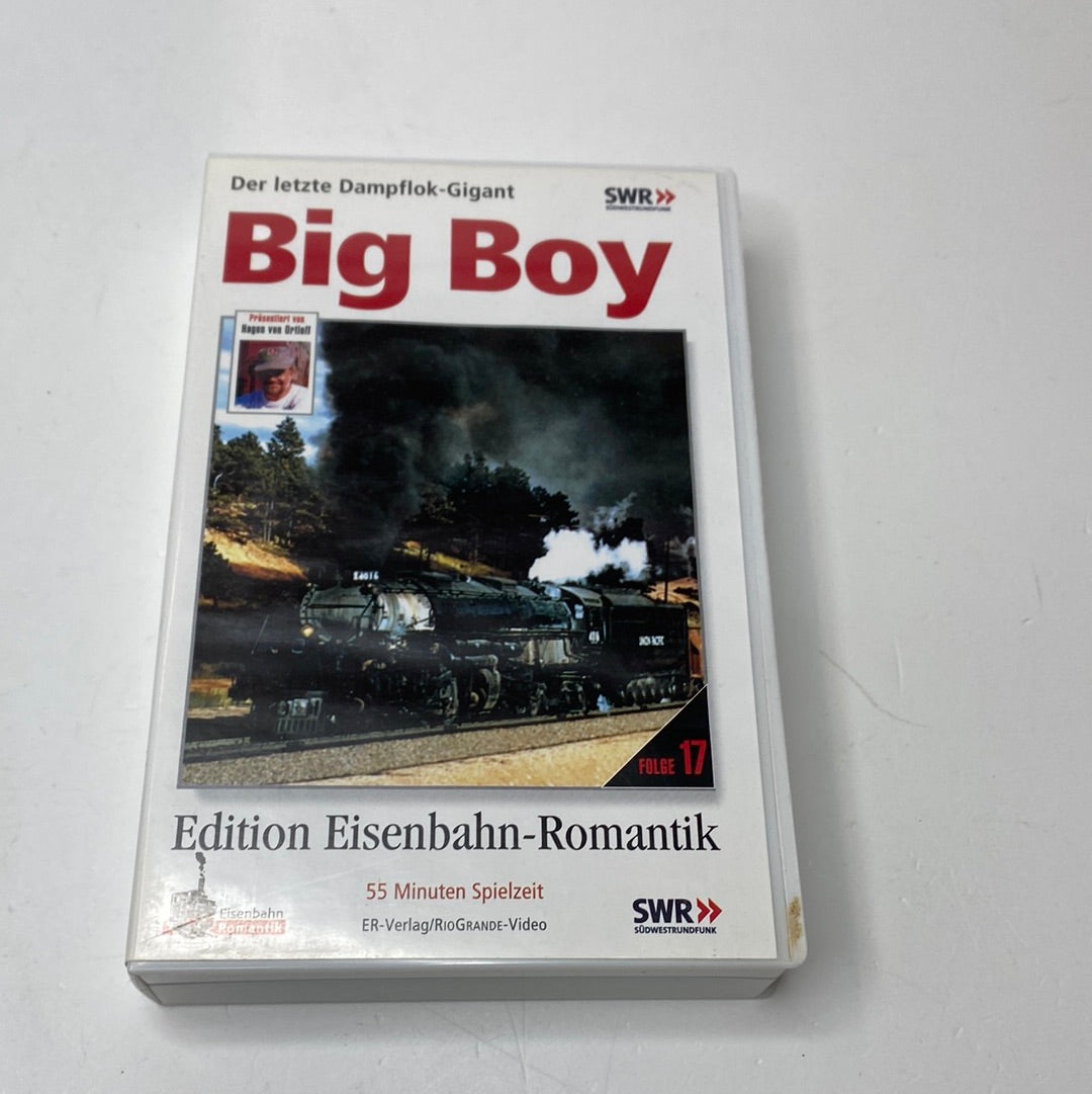 SWR Der letzte Dampflok Gigant Big Boy VHS