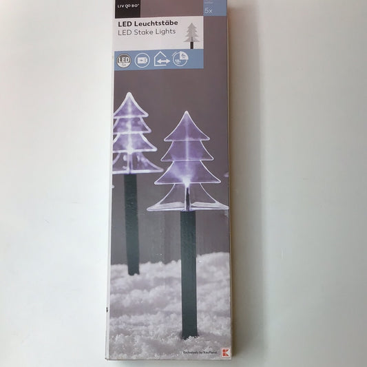 LED Leuchtstäbe 5x Weihnachtsdeko