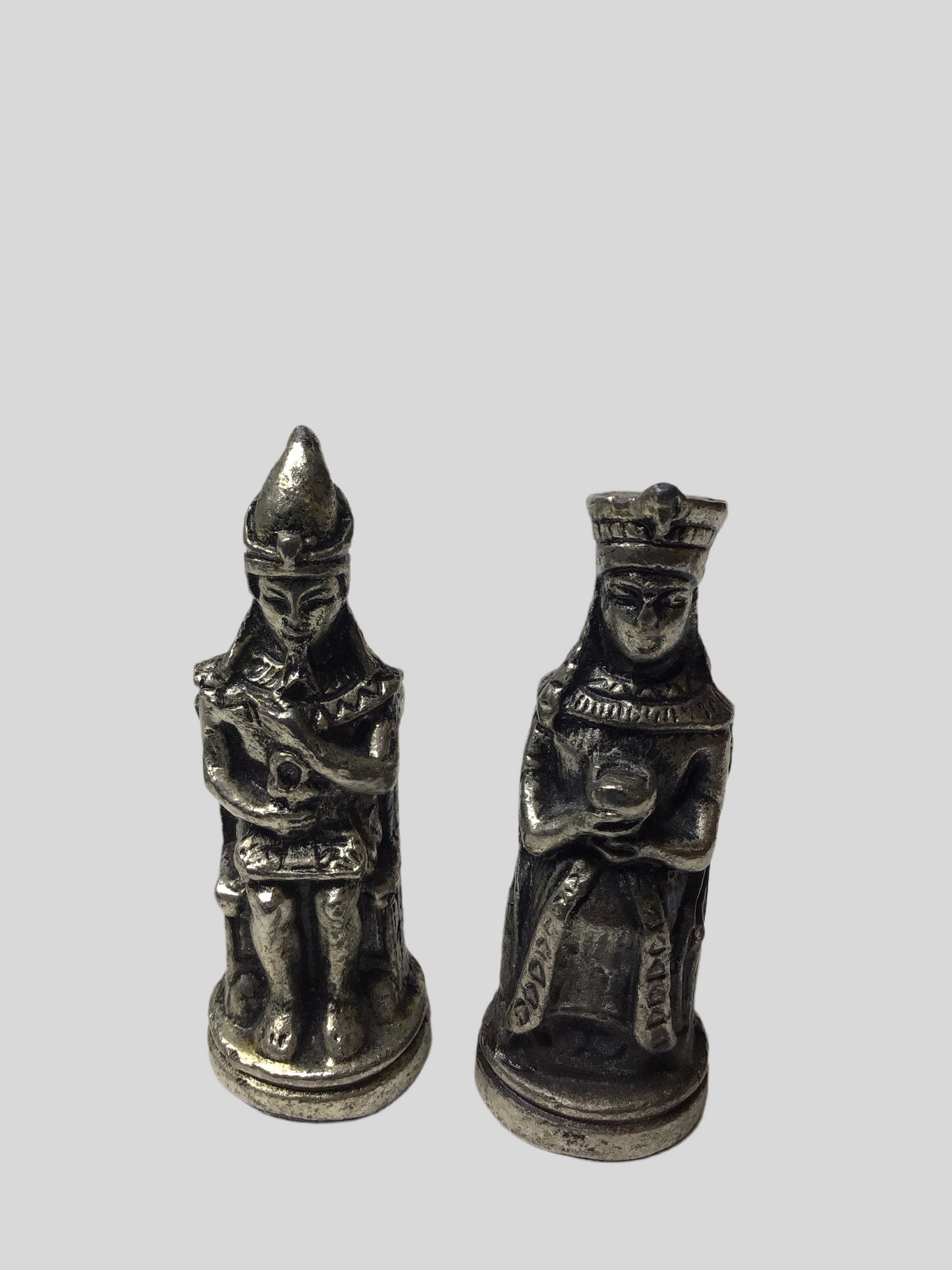 Schachfiguren Metall 32 Stück