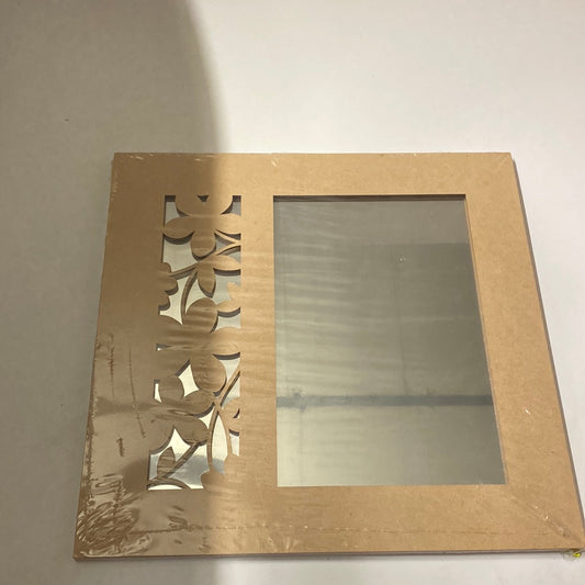 MDF Spiegel mit Blumen