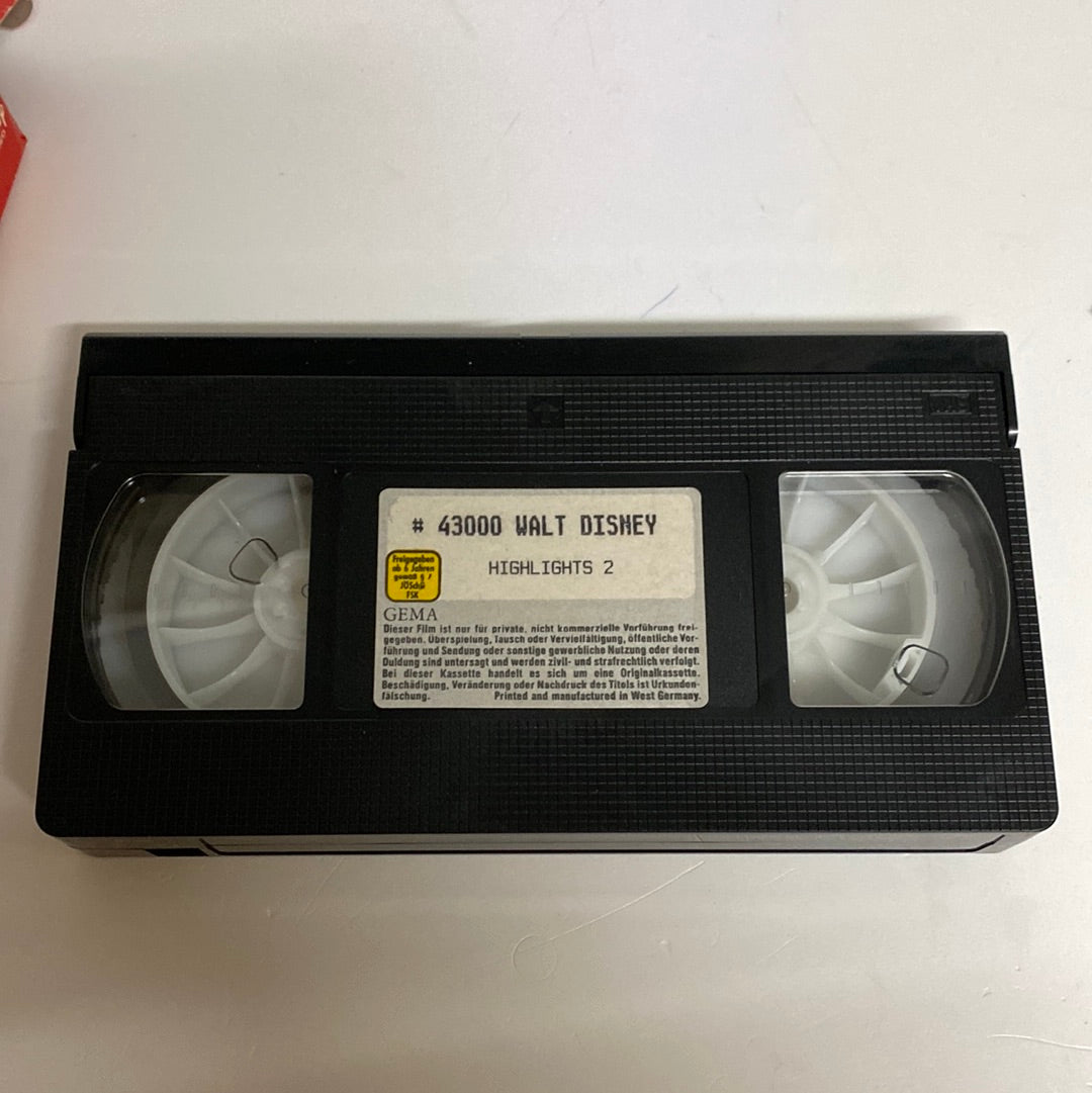 Walt Disney Highlights 2 VHS