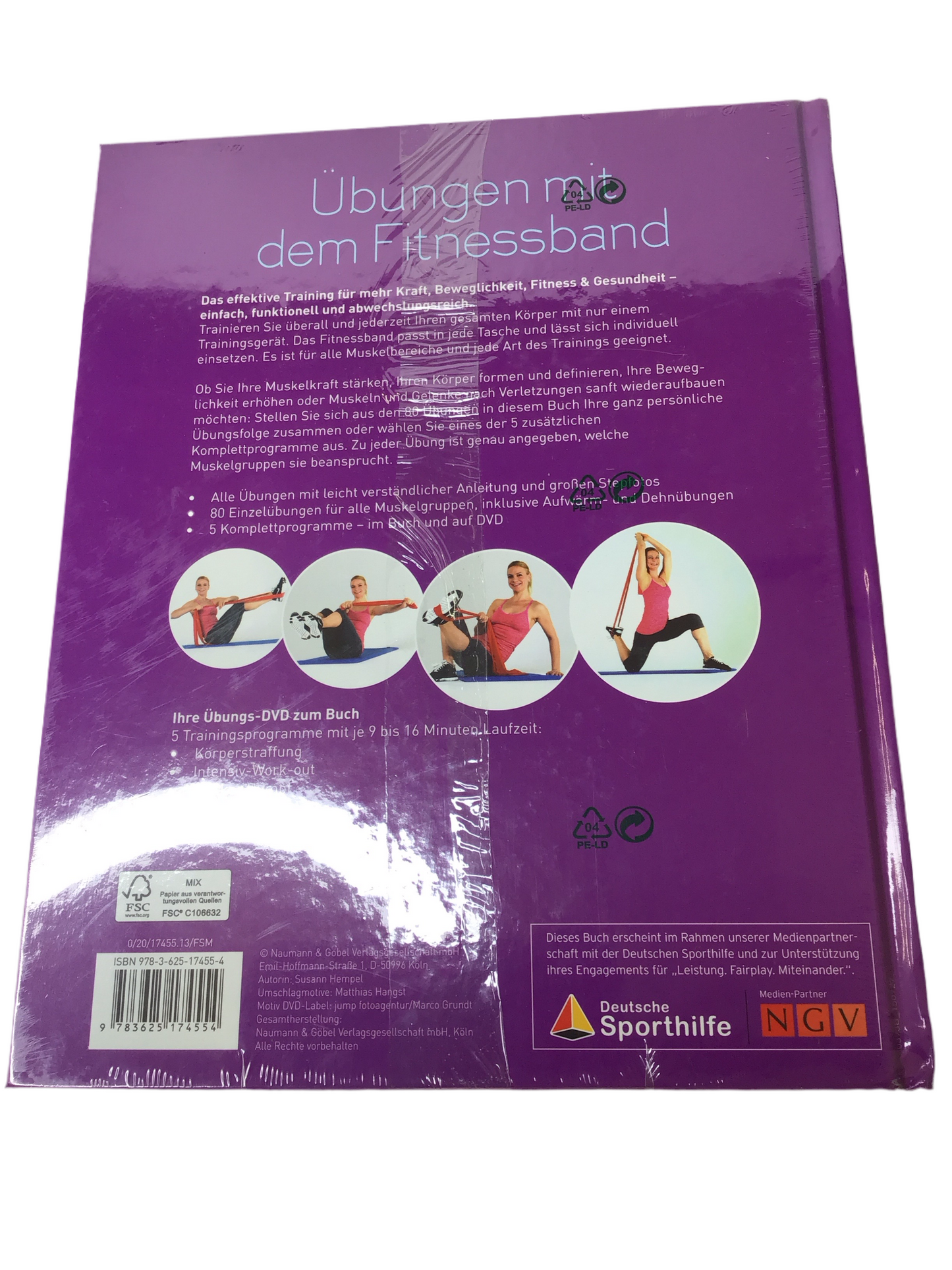 Übungen mit dem Fitnessband Buch mit Übungs-DVD