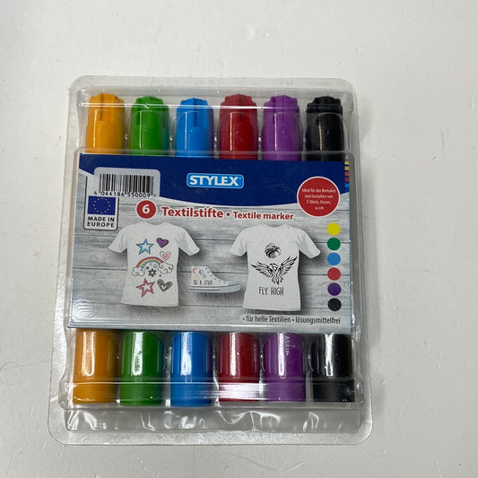 Stylex 6 Textilstifte