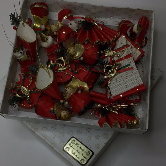 Christbaum Schmuck Retro Golden-Star-Hause Collektion