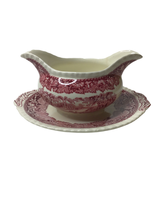 Masonˋs Vista  England Sauciere Porzellan