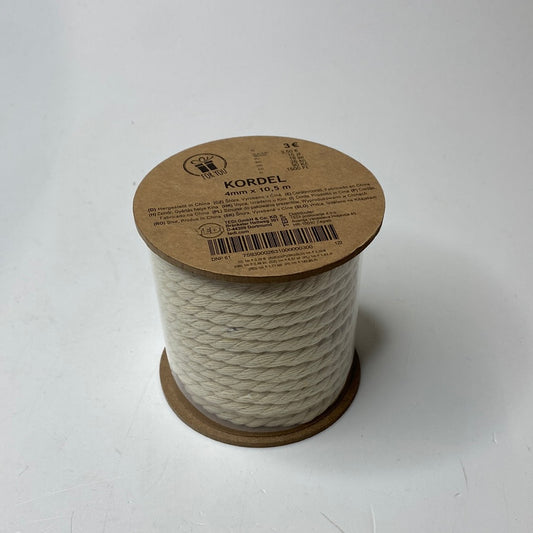 Kordel, 4 mm x 10,5 m