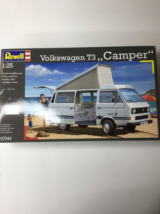 Revell Volkswagen T3 „Camper“ 07344 Plastik Modellbausatz