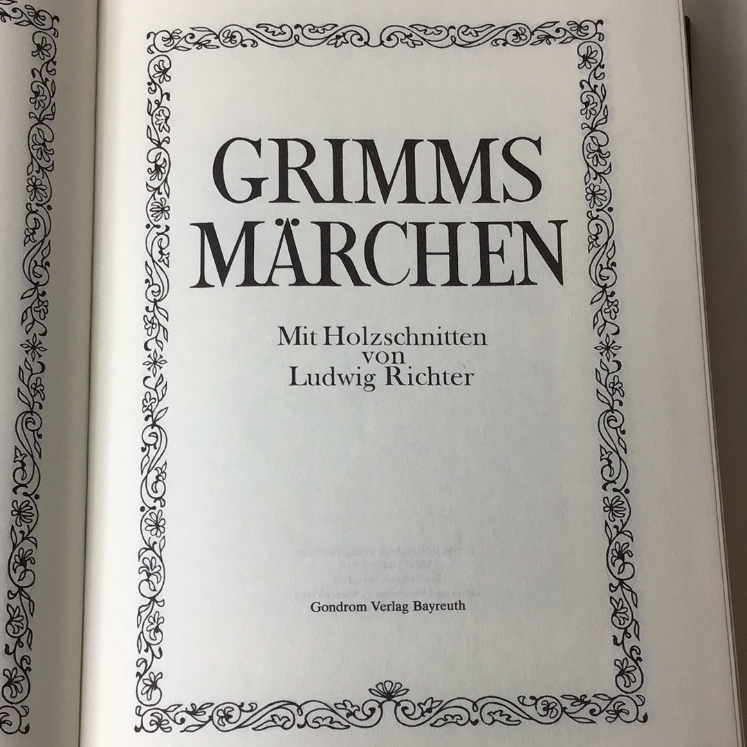 Grimms Märchen Ludwig Richter