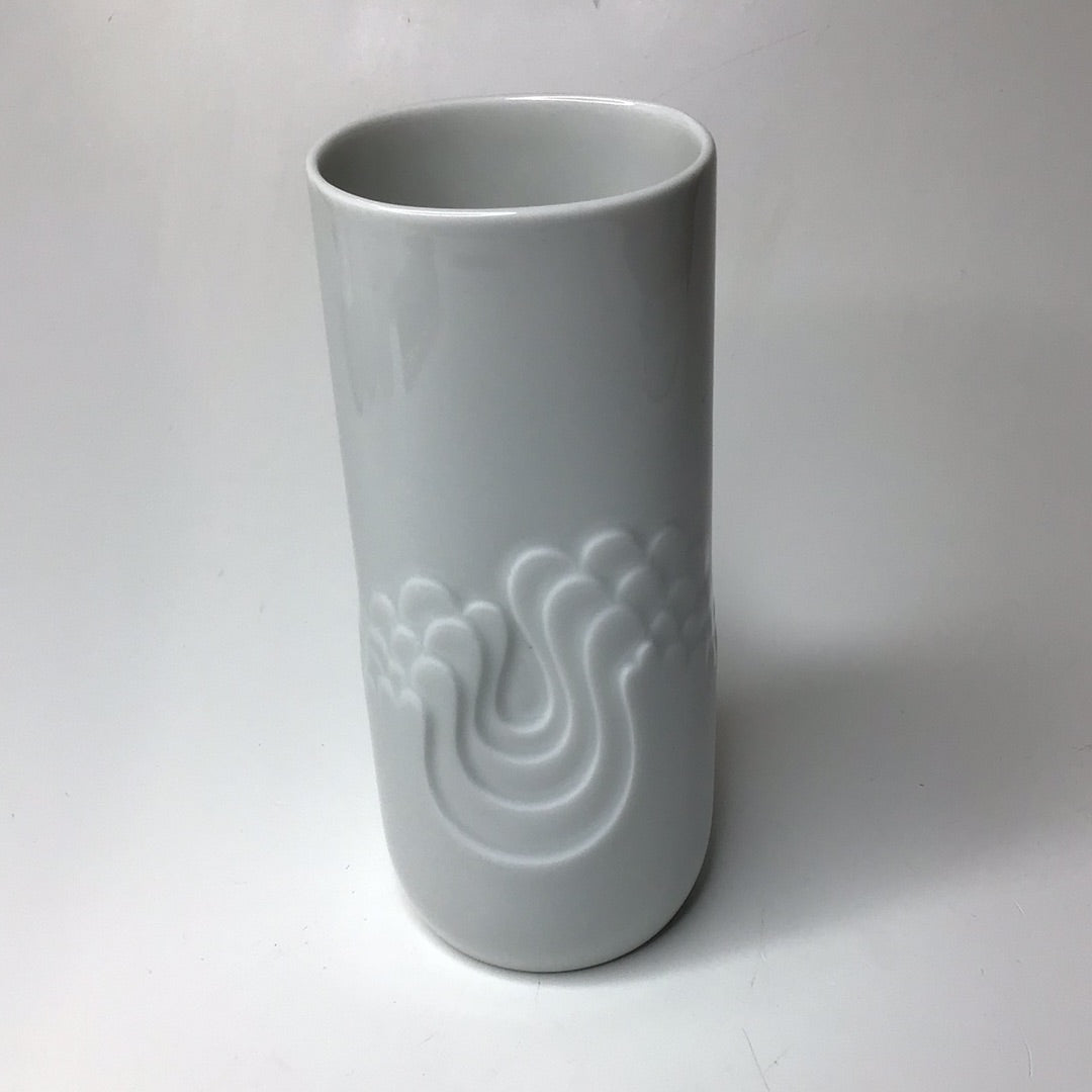 Keramik Vase von Thomas weiß