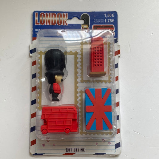 Radiergummi Set 4-teilig