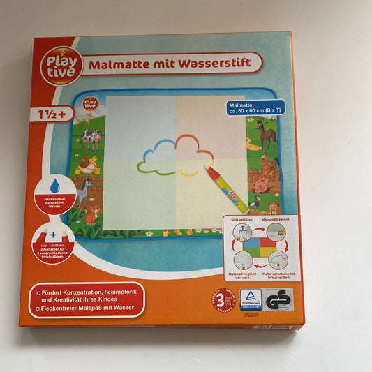 Malmatte mit Wasserstift