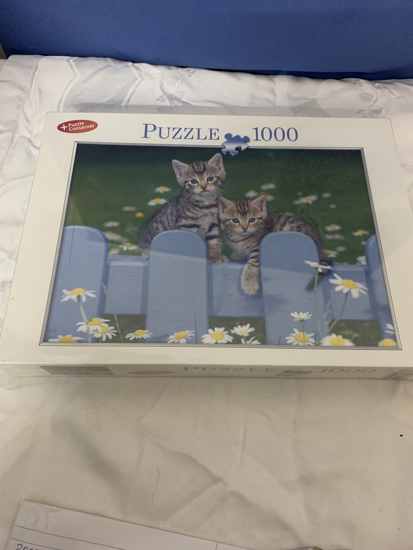 Puzzle 1000 Teile, Kätzchen + Puzzle Conserver