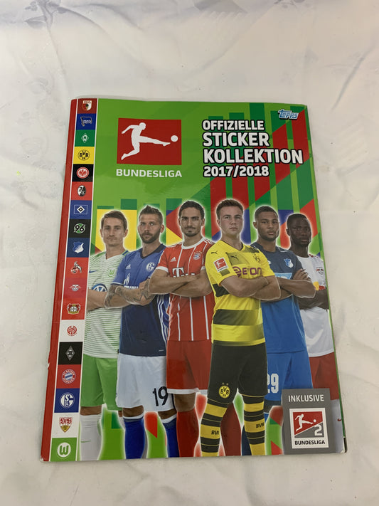 Offizielle Sticker Kollektion 2017/2018 Bundesliga