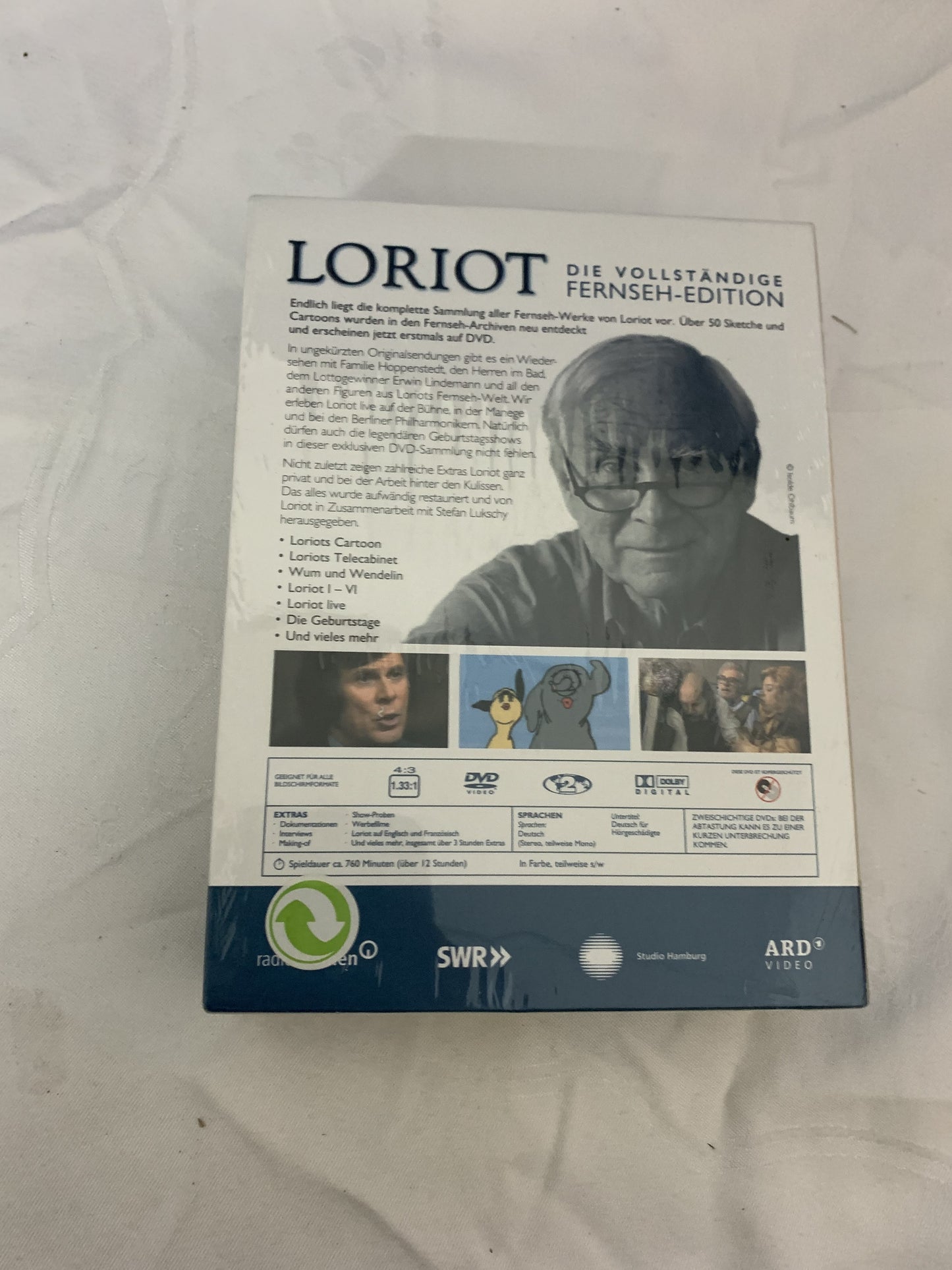Loriot - Die vollständige Fernseh-Edition, 6 DVDs
