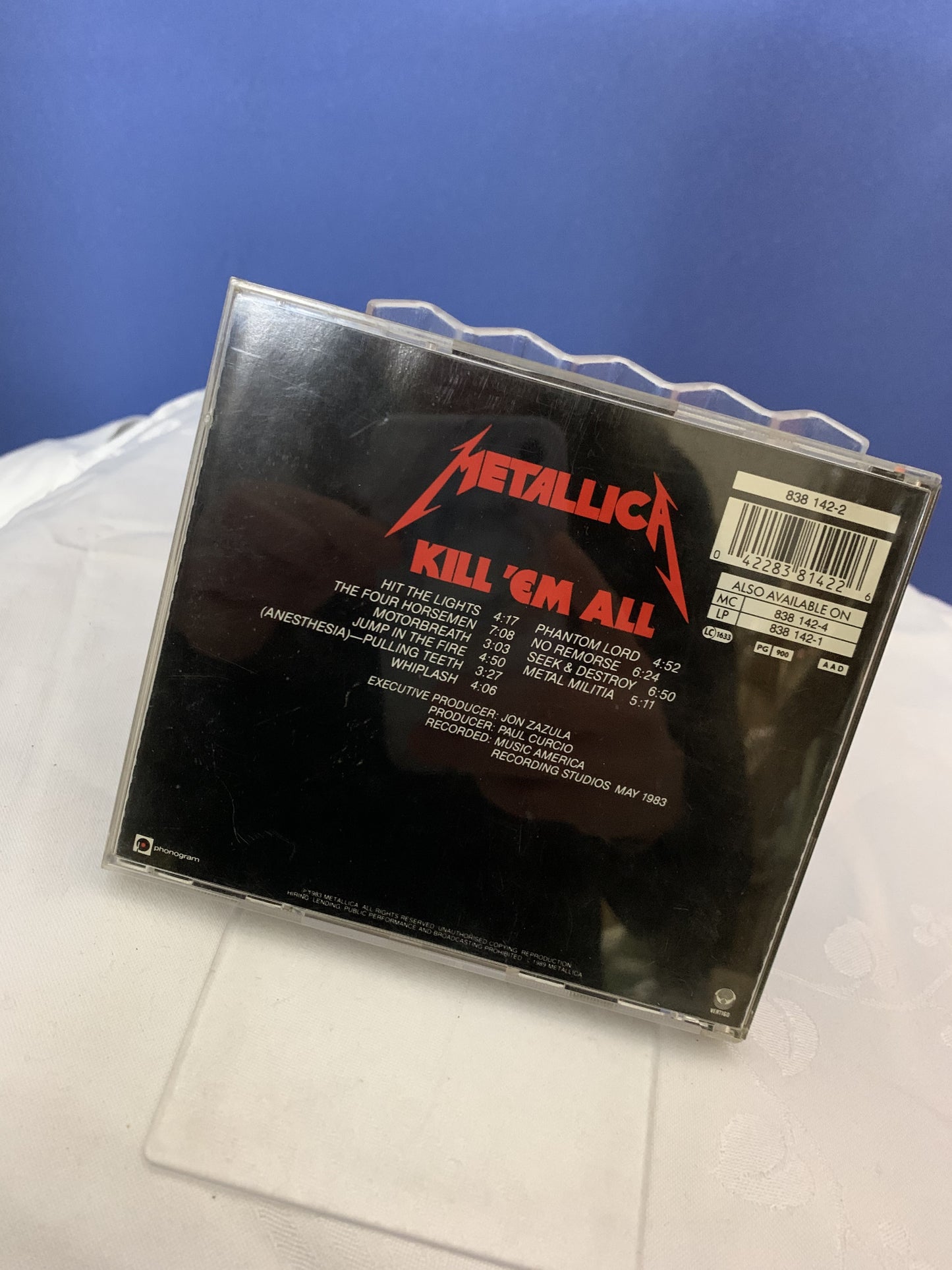 Metallica Kill' em all CD