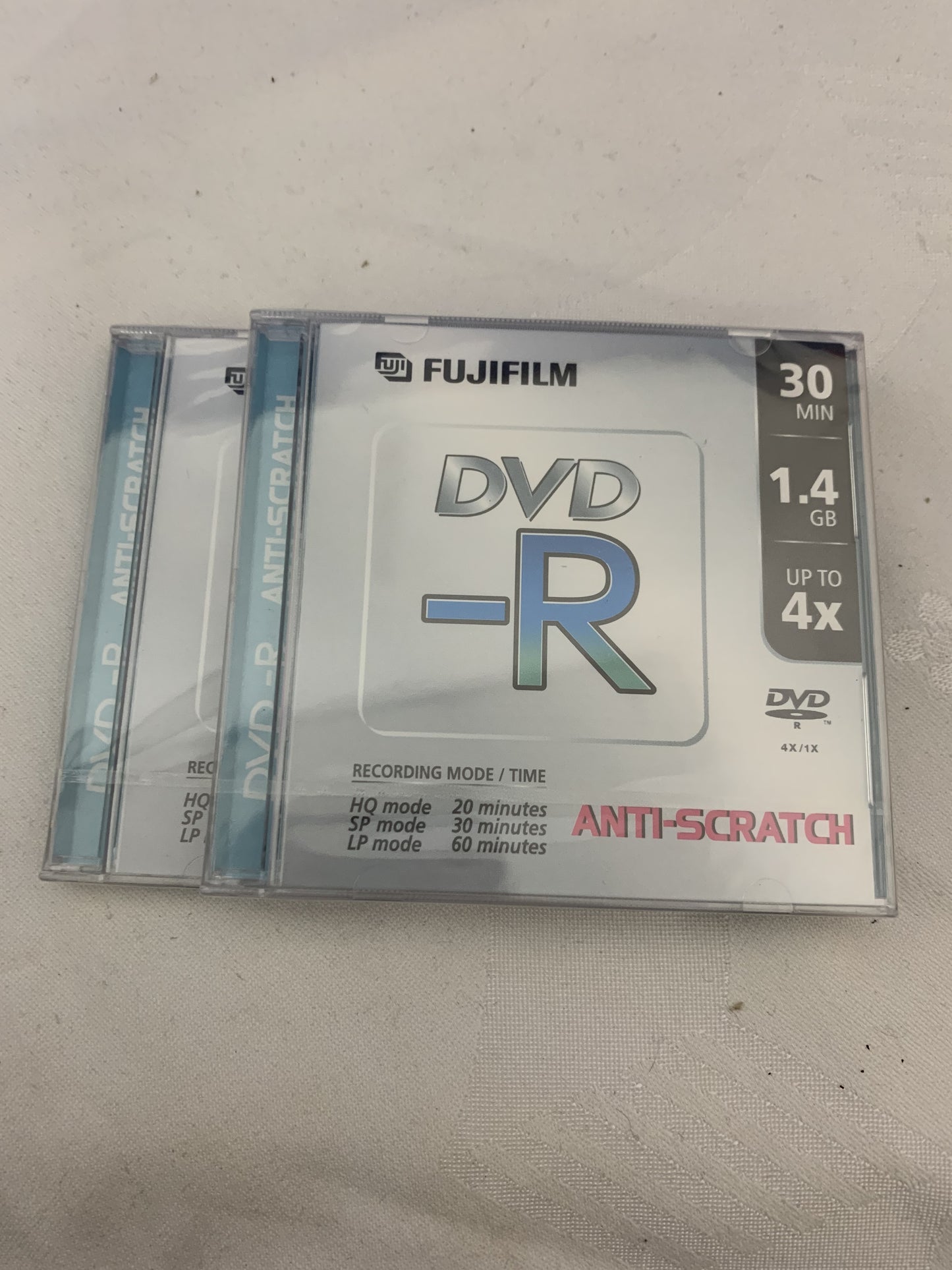 FujiFilm , DVD -R, 30 min, 1.4 GB, 2 stk