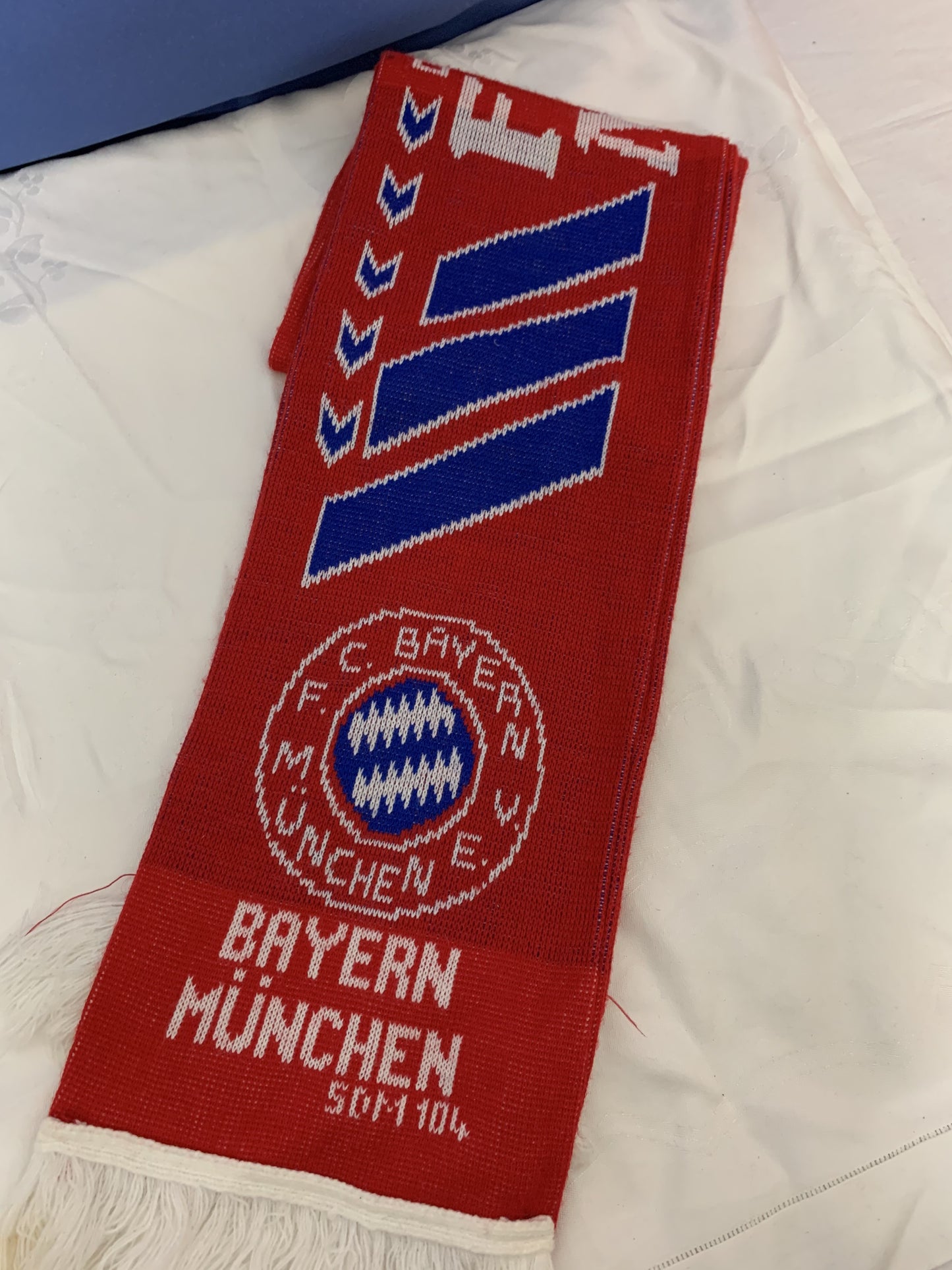 FC Bayern München Original Fan Schal "DEUTSCHER REKORDMEISTER FC BAYERN MÜNCHEN"