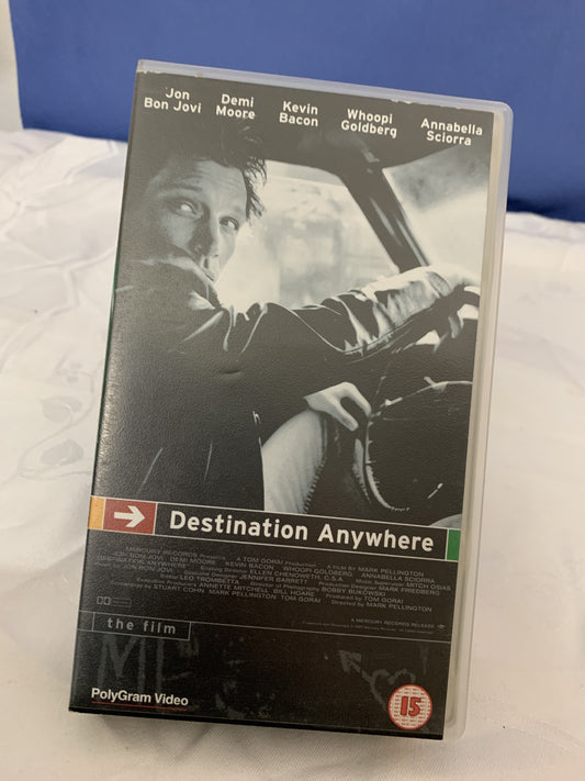 Destination Anywhere (Jon Bon Jovi) - VHS