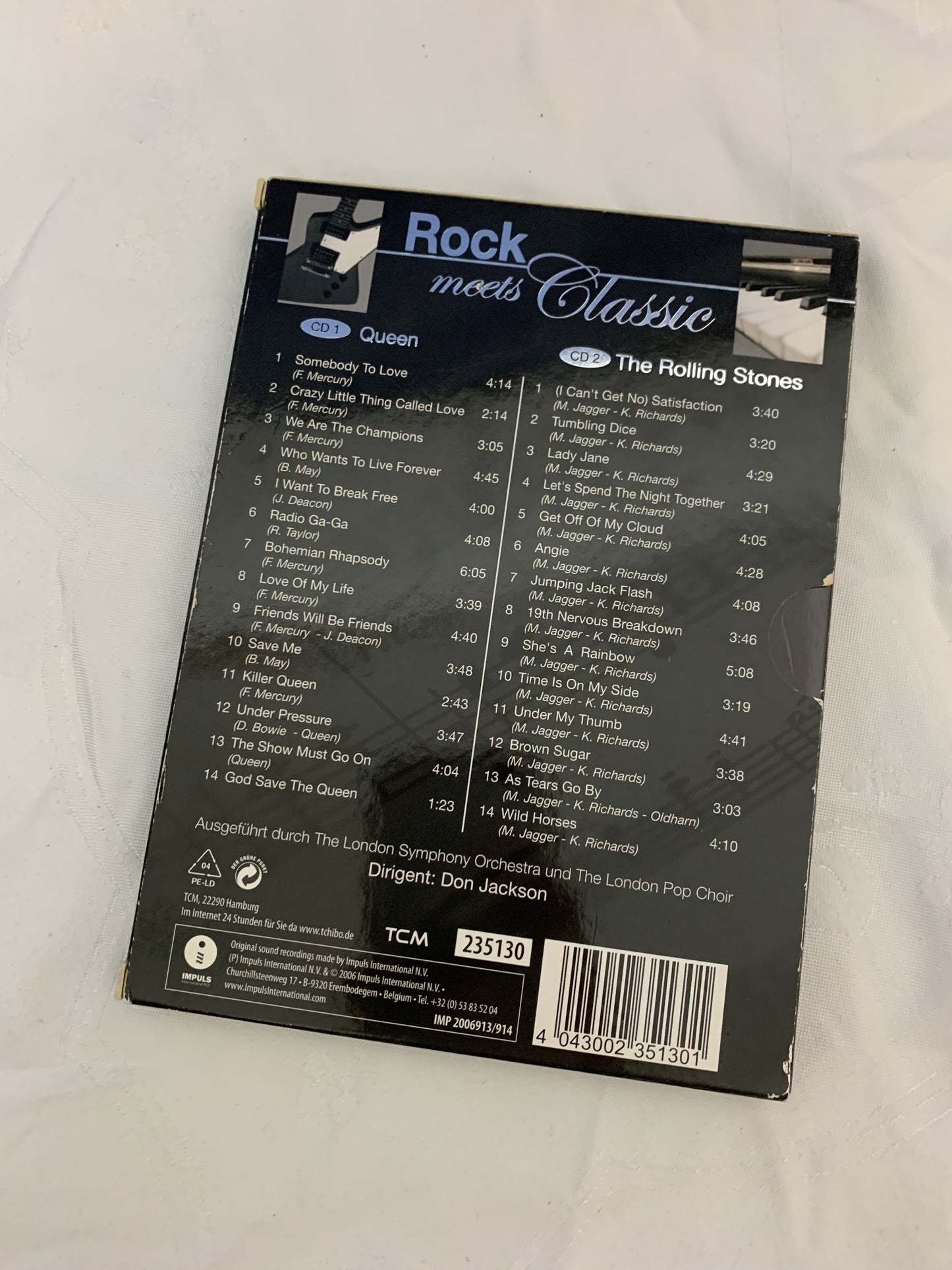 Rock meets Classic -The Rolling Stones Queen CD Box