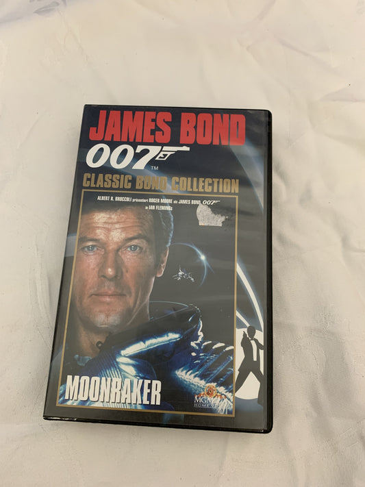 James Bond 007, Moonraker, Vhs