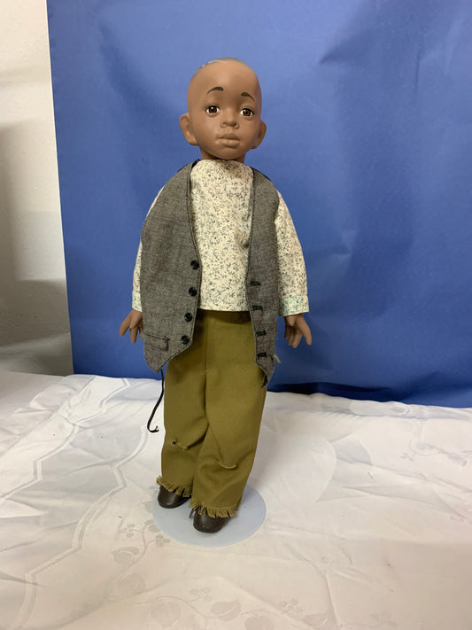 The Little Rascals Stymie Fine Porzellan Puppe