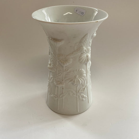 AK Kaiser Vase weiß Porzellan