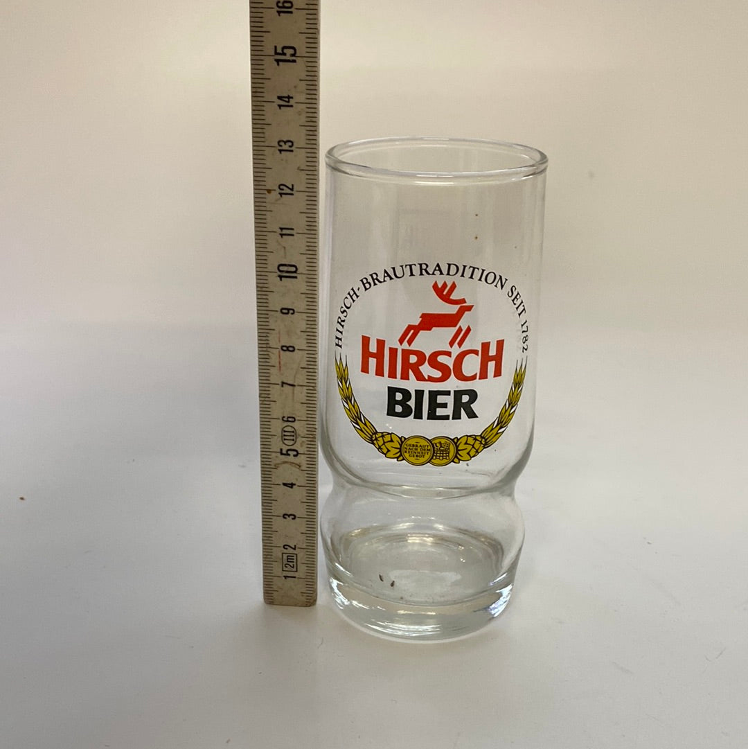 Hirsch Brauerei Bierglas