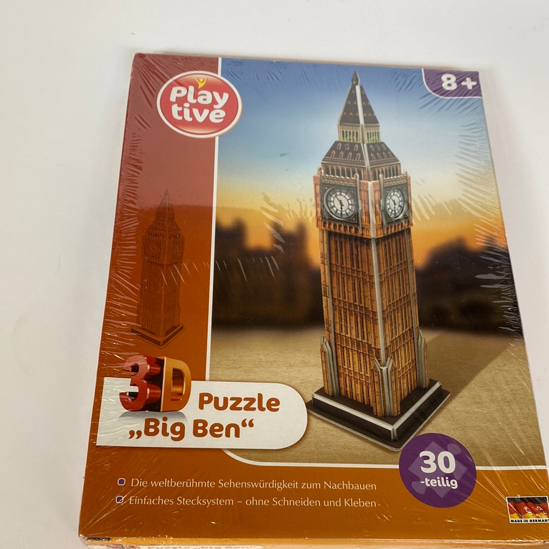 3D Puzzle ,,Big Ben‘‘