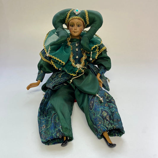 Porzellan Clown Puppe