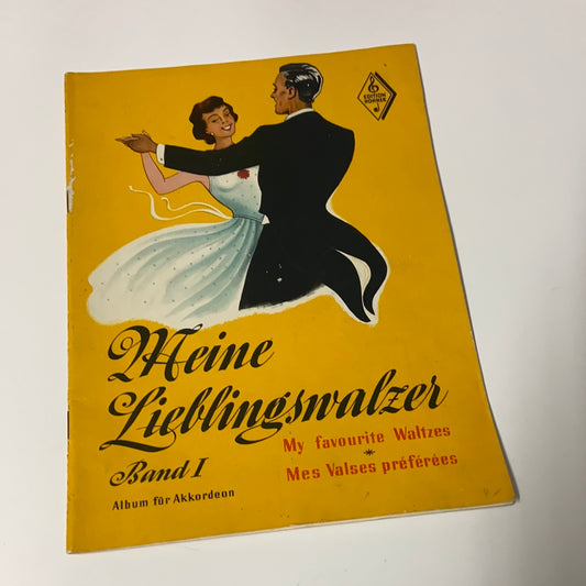 Meine Lieblingswalzer Akkordeon Noten