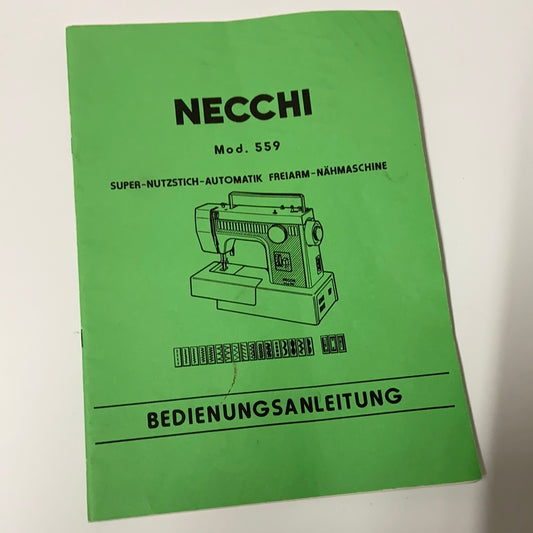 Necchi  Bedienungsanleitung