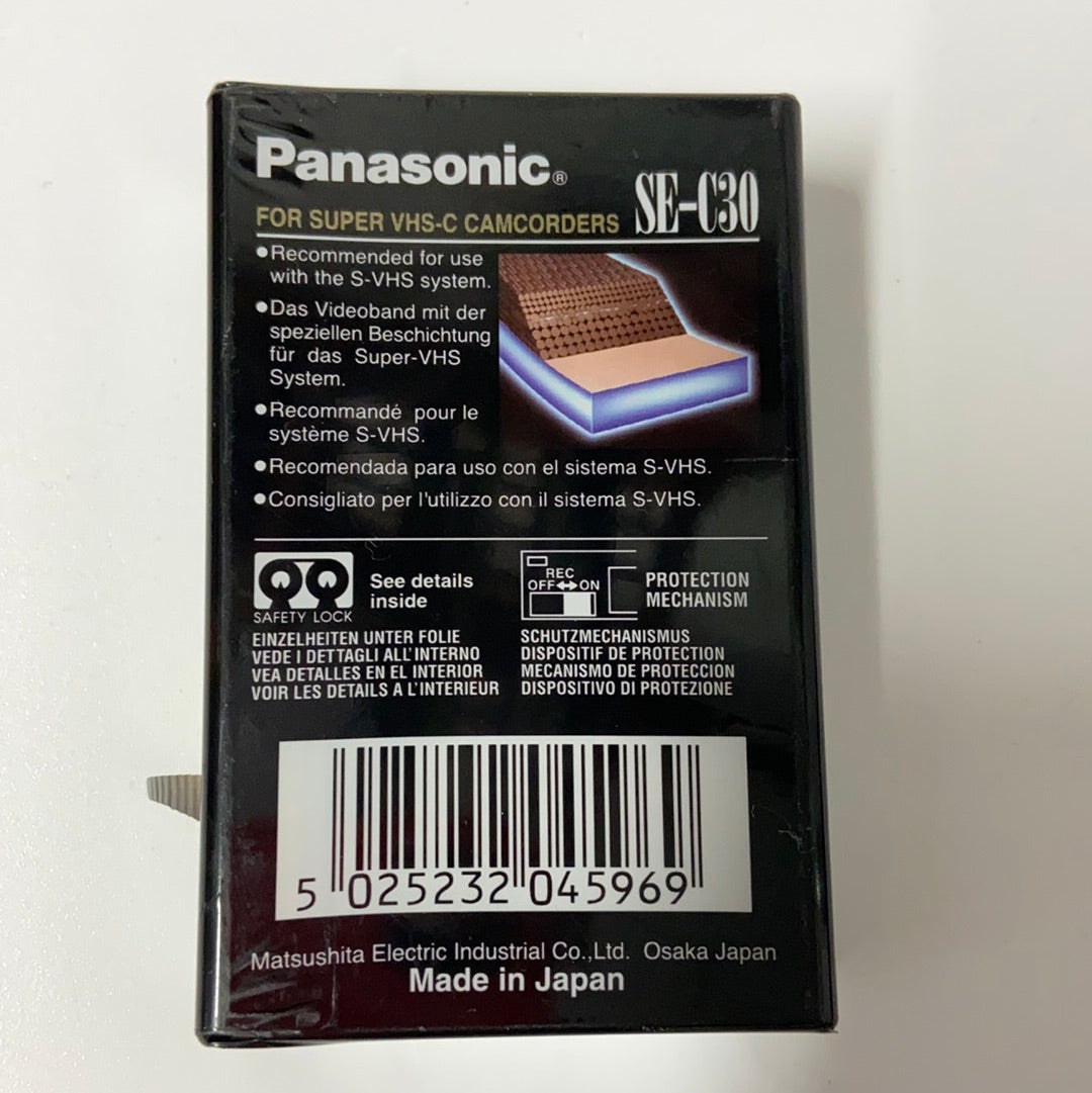 Panasonic XD super VHS