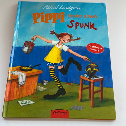 Pippi findet einen Spunk Buch