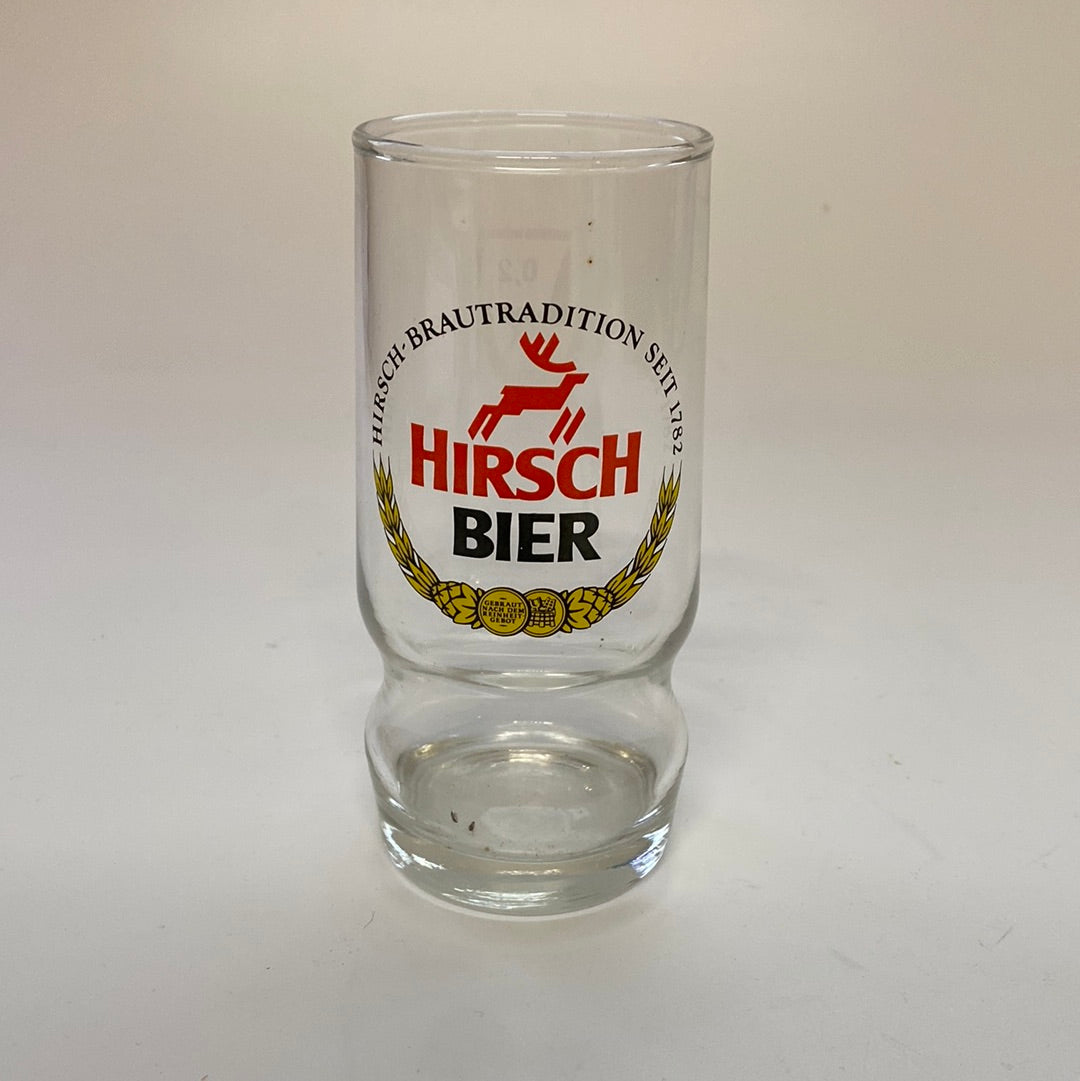 Hirsch Brauerei Bierglas