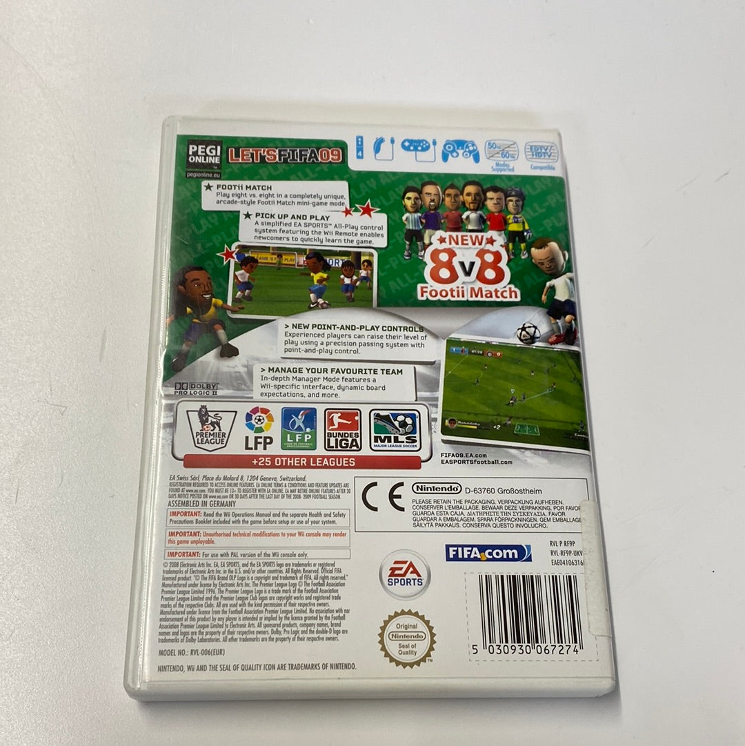 FIFA 09 All Play, Wii Spiele