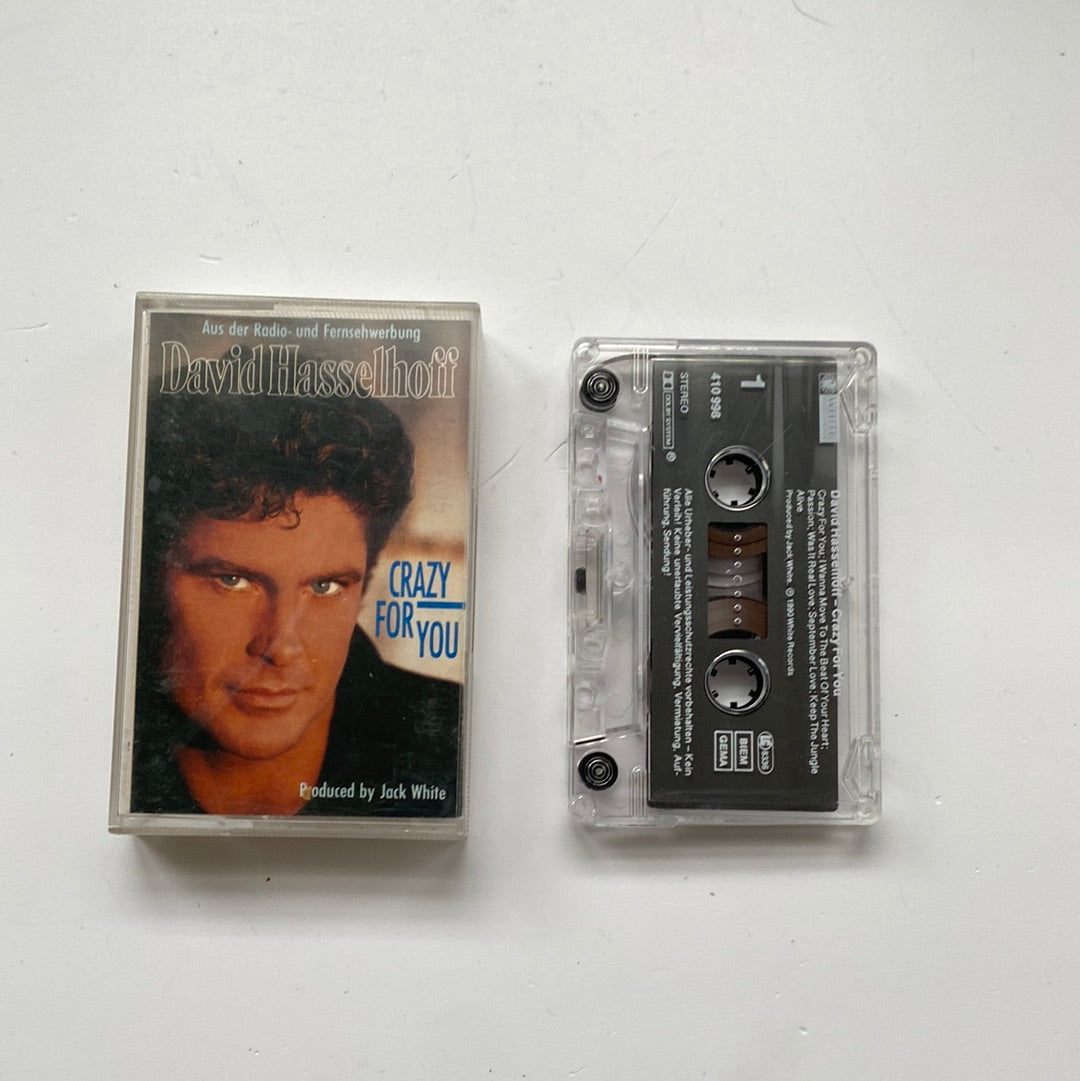 David Hasselhoff Crazy for you Kassette