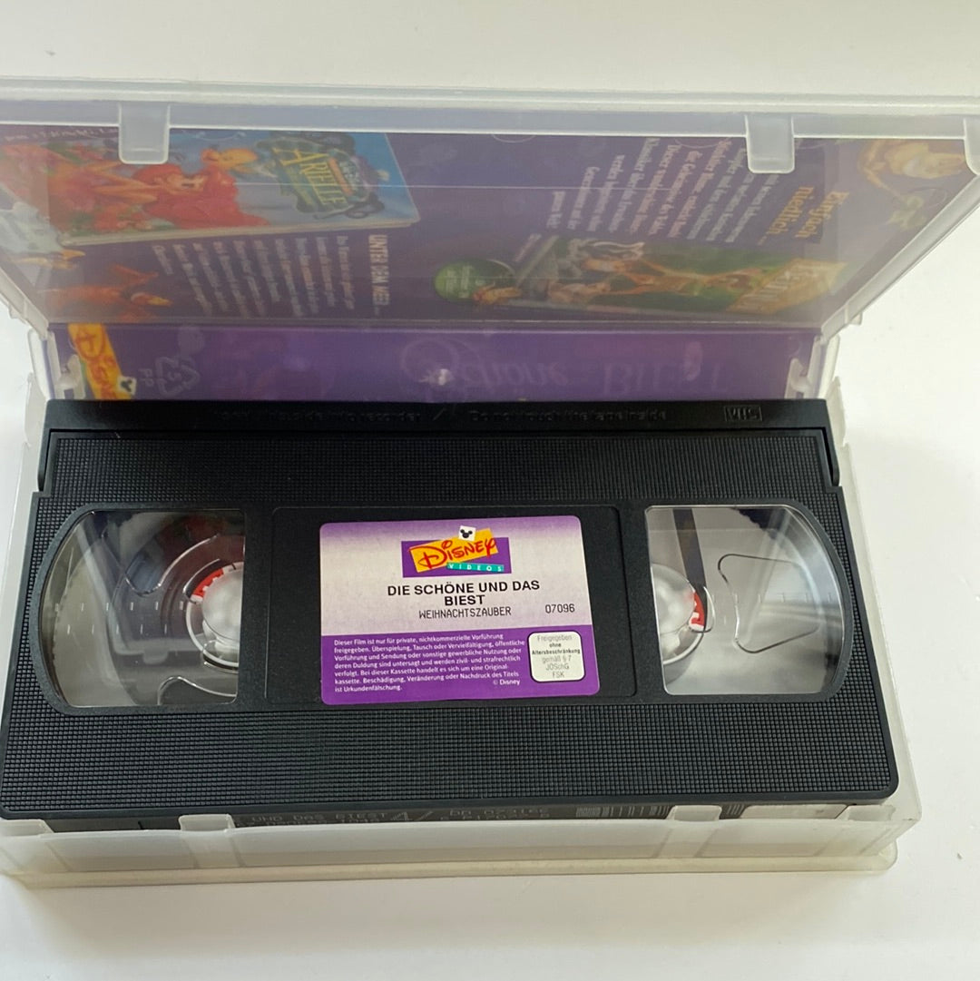 Die Schöne und Das Biest Weihnachtszauber VHS Disney